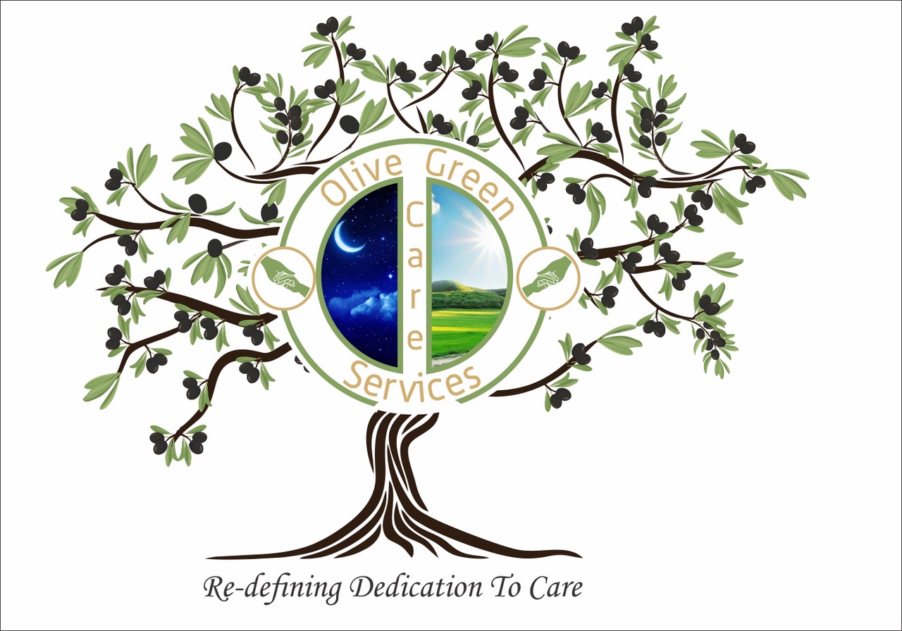 Olive Green Care Services Footer Logo
